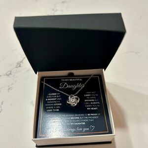 Silver Daughter Necklace - OS (NWT)